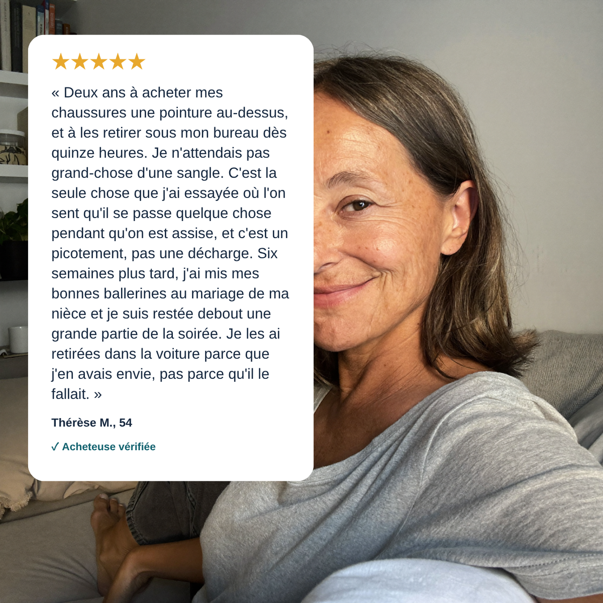 Avis cliente Orveline, attelle EMS hallux valgus